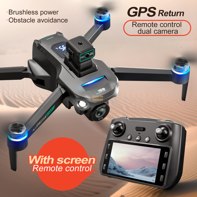 Drone Rc Helicopter With Camera - 8k câmera dupla 5g wifi fpv