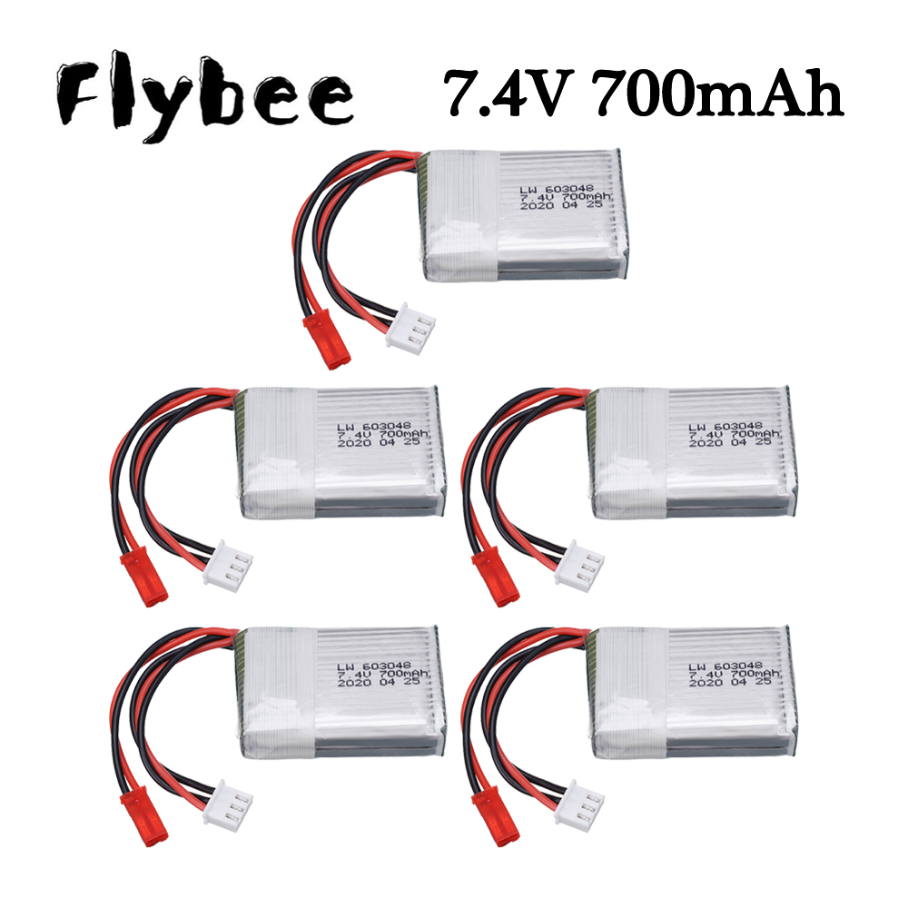Drone Rcs - Bateria Lipo 7.4V 700mAh 25c para