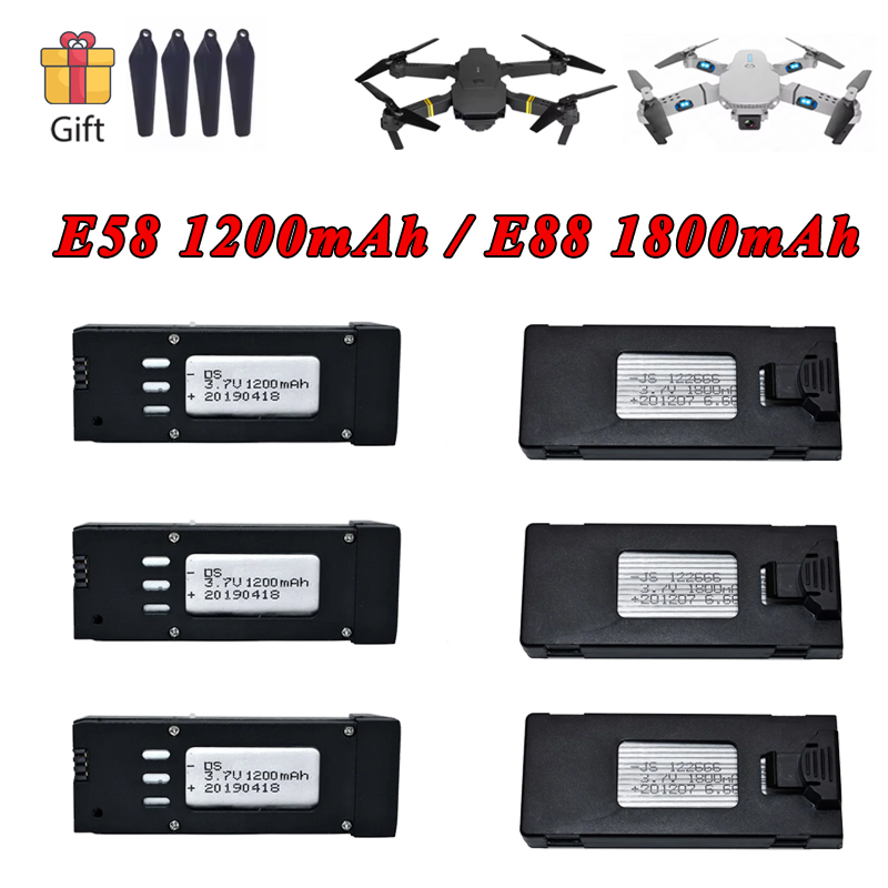 Lyzrc Drone - Bateria lipo 3.7v 1200mah 1800mah para