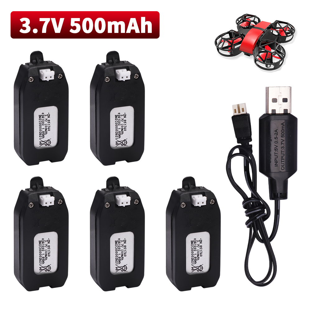 Drone Rcs - Bateria de lítio 3.7v 500mah para