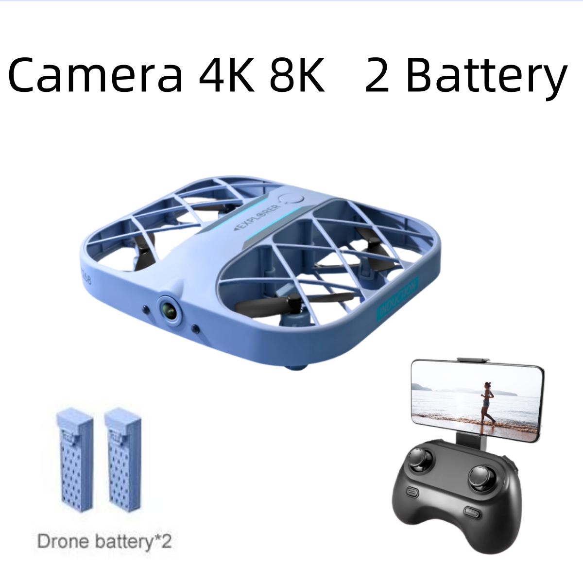 Drone Rc Helicopter With Camera - Drone JJRC H107 FPV RC com