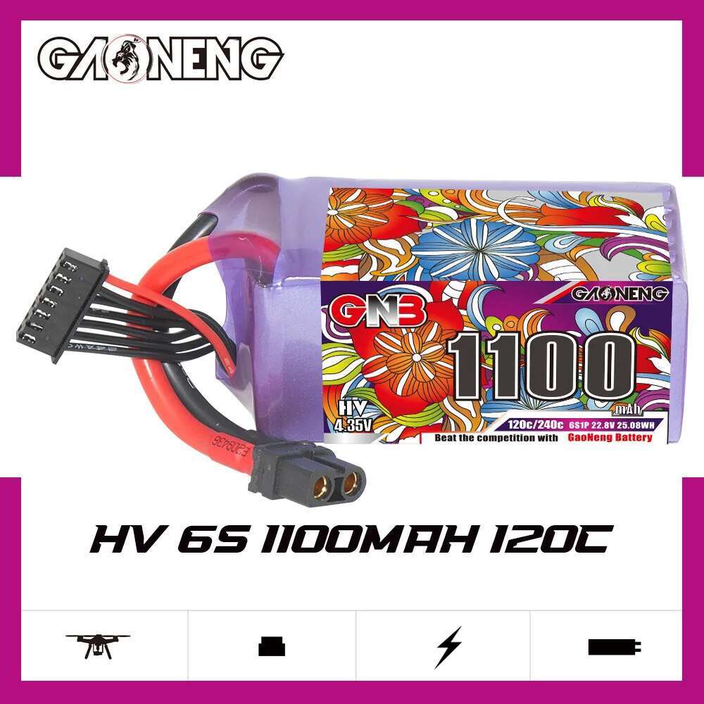 2 pces gwn 6s lipo bateria 22. - Drone Rcs avaliação e preço