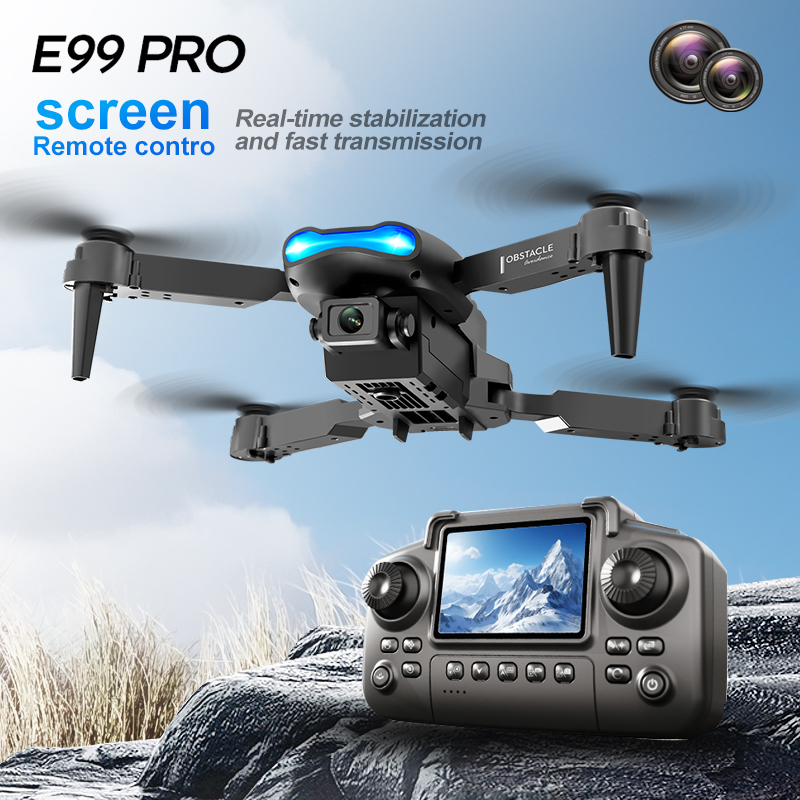 Drone RC ZNLYRION 4K com Câmer - Drone Rc E99 K3 avaliação e preço
