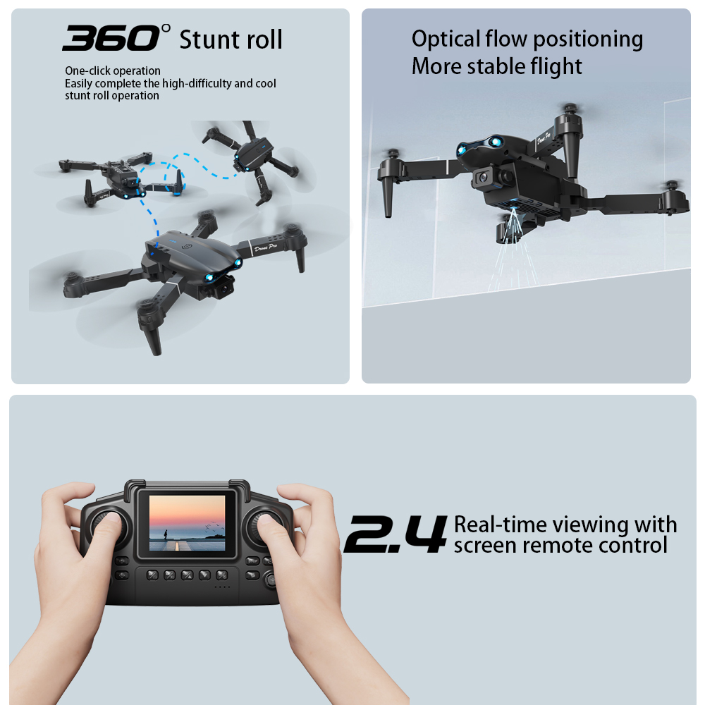 Drone RC ZNLYRION 4K com Câmer - Drone Rc E99 K3 avaliação e preço