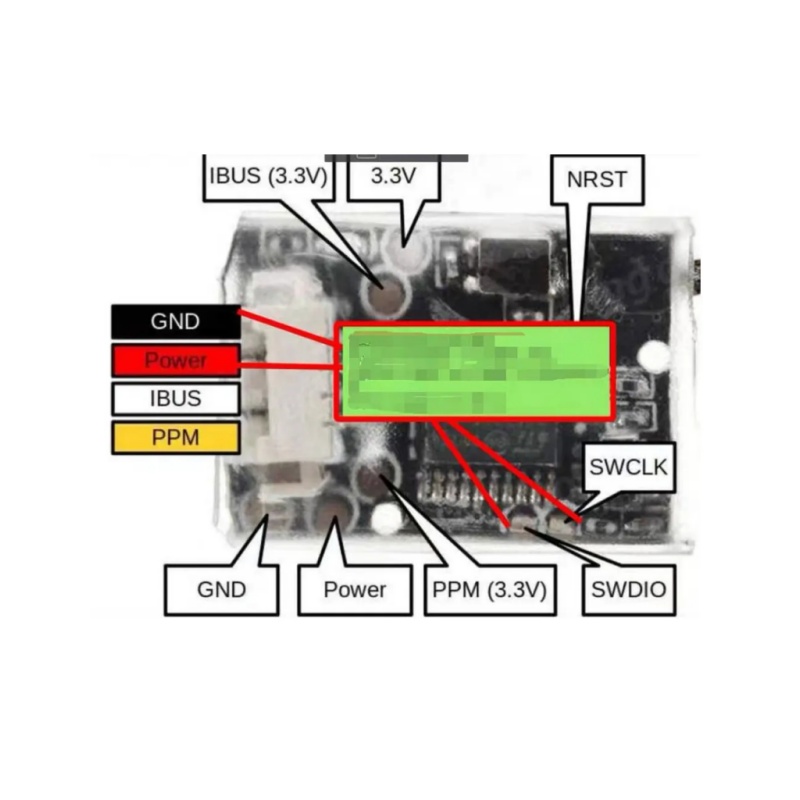 Receptor Mini Flysky FS-8A 8CH - Drone Rcs avaliação e preço