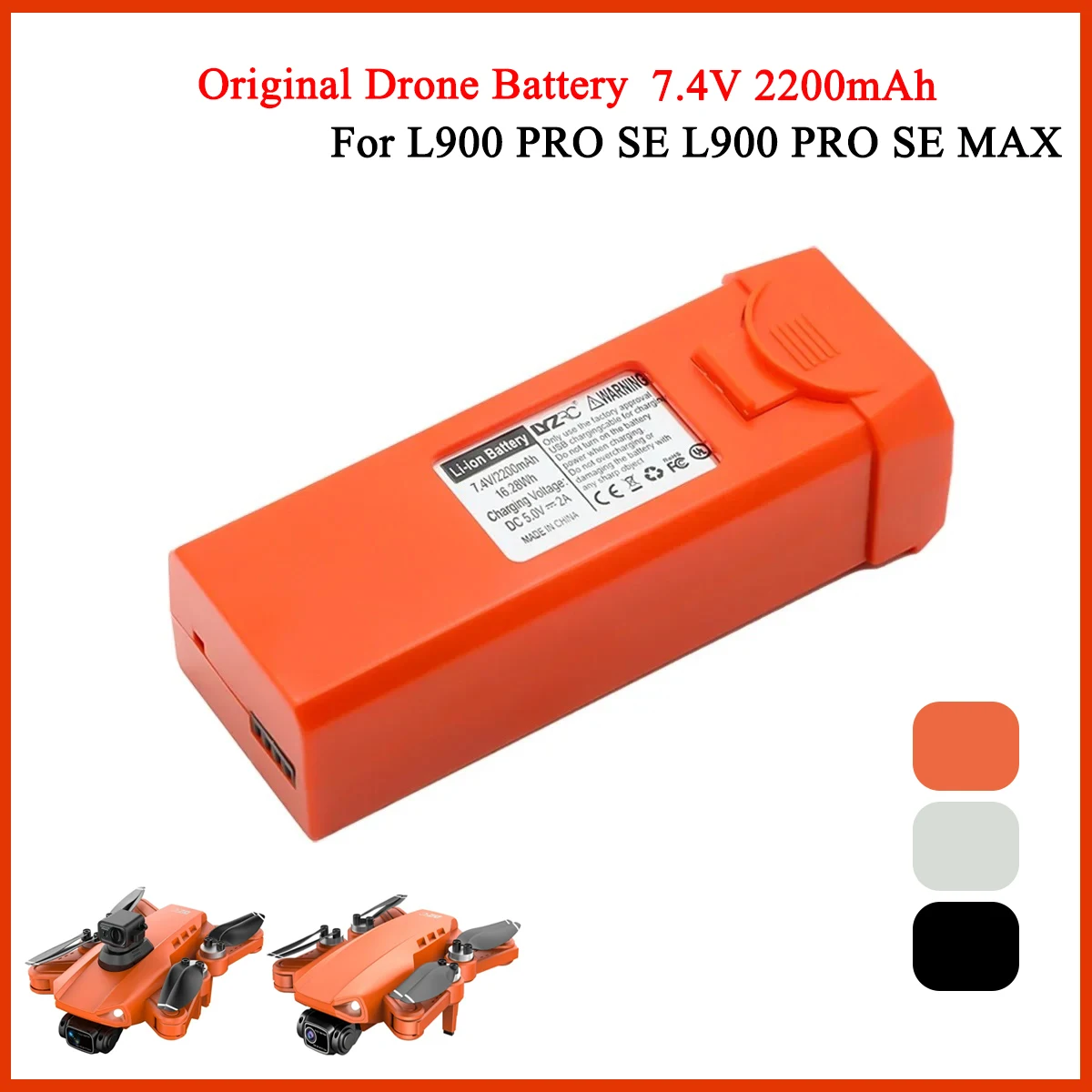Bateria L900 PRO SE Max Drone, - Lyzrc Drone avaliação e preço