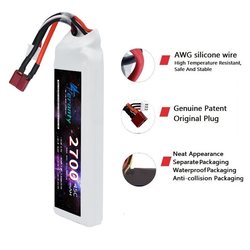 1/3 pçs 2s 7.4v bateria lipo 2 - Drone Rcs avaliação e preço