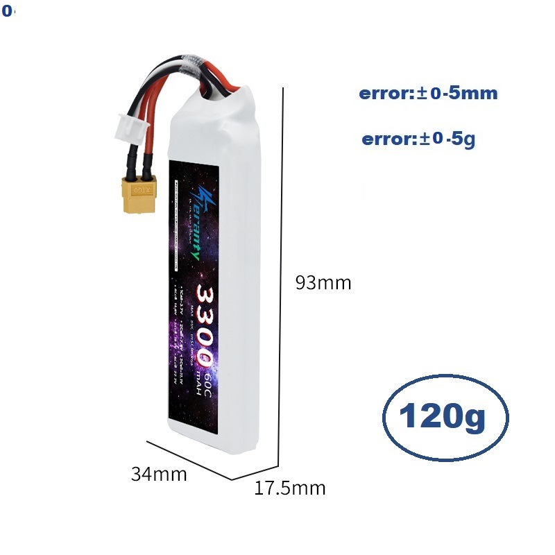 Bateria lipo 2s 7.4v 3300mah 6 - Drone Rcs avaliação e preço