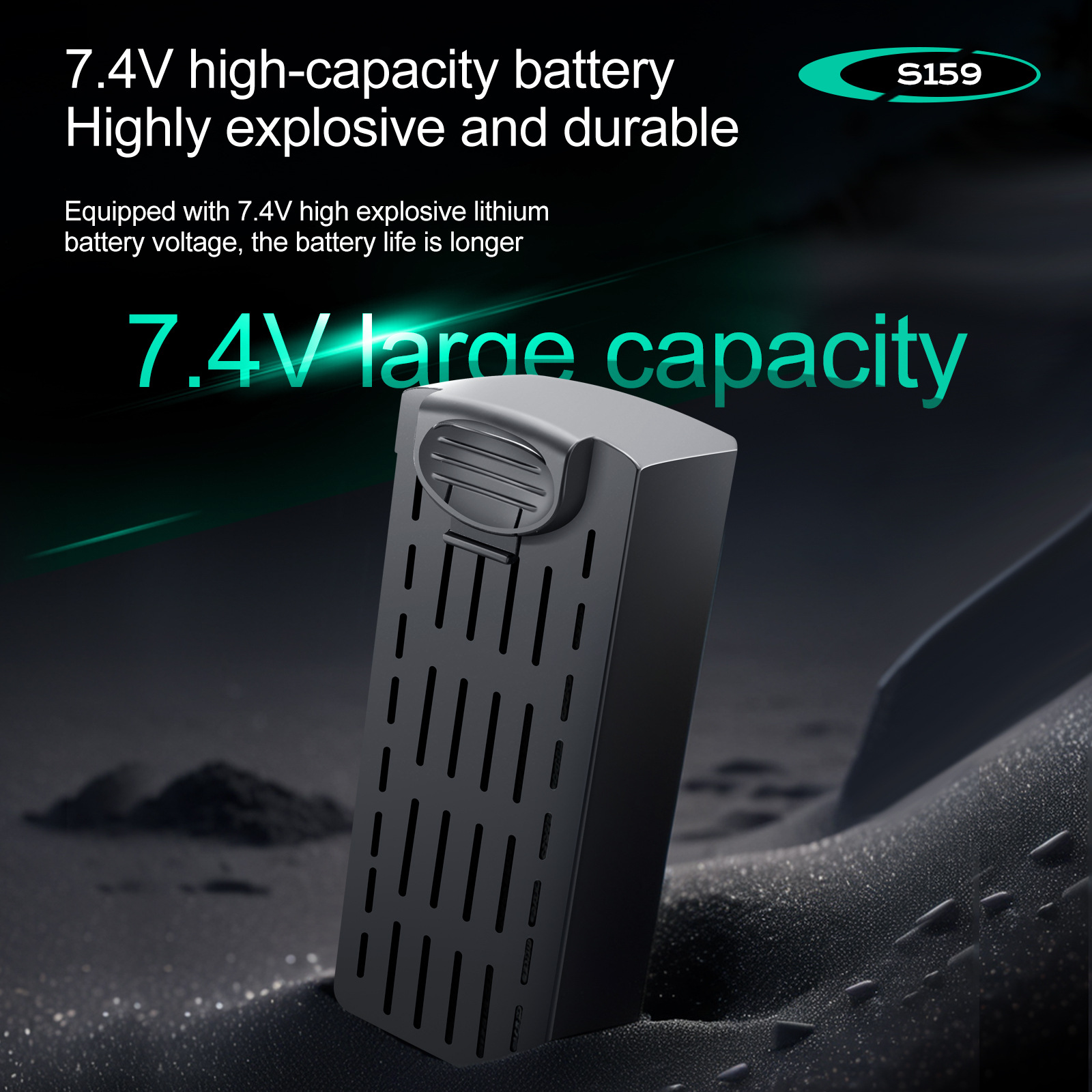Bateria s159 7.4v 2200mah s159 - Lyzrc Drone avaliação e preço