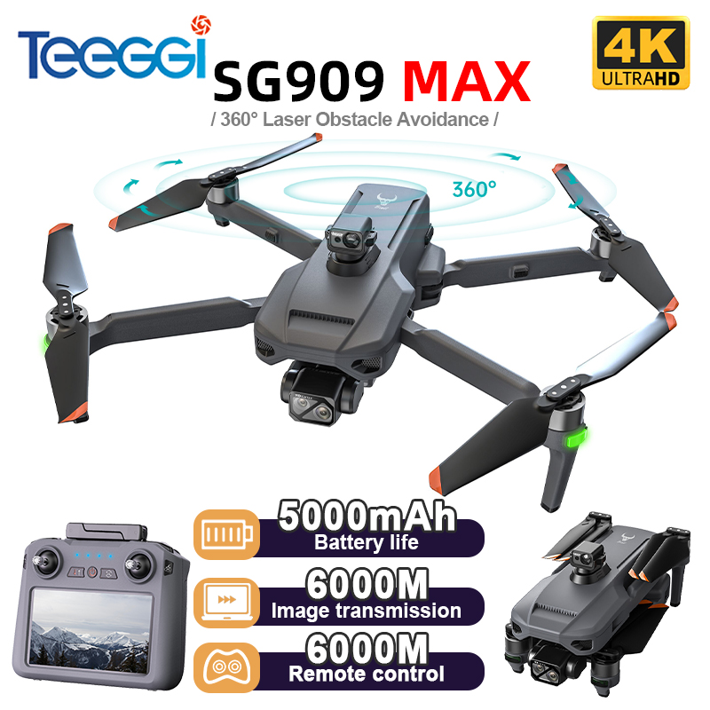 Drone Teeggi SG909 MAX GPS com - Drone Rc Helicopter With Camera avaliação e preço