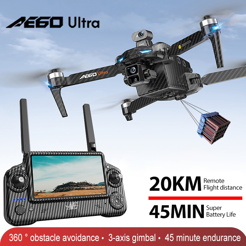 Ae60 gps drone profissional 8k - Drone Rc Helicopter With Camera avaliação e preço