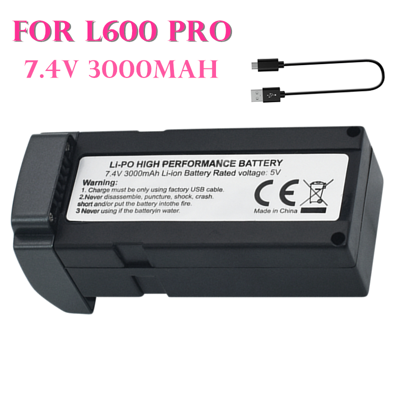 Bateria original l600 pro 7.4v - Lyzrc Drone avaliação e preço
