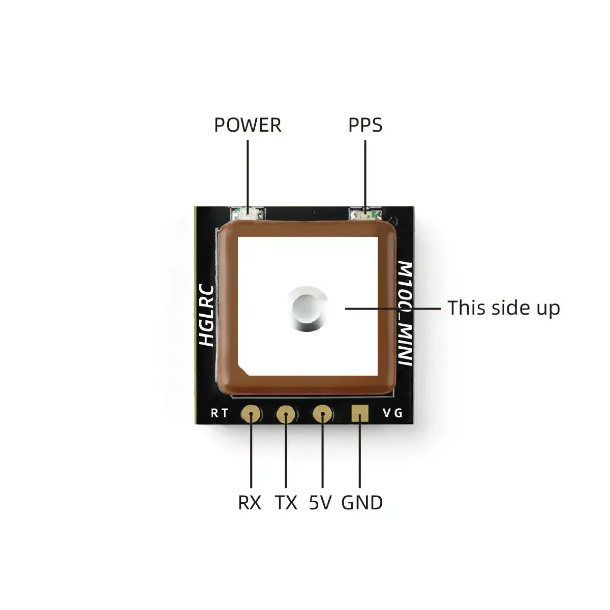 Módulo GPS HGLRC M100 MINI M10 - Drone Rcs avaliação e preço