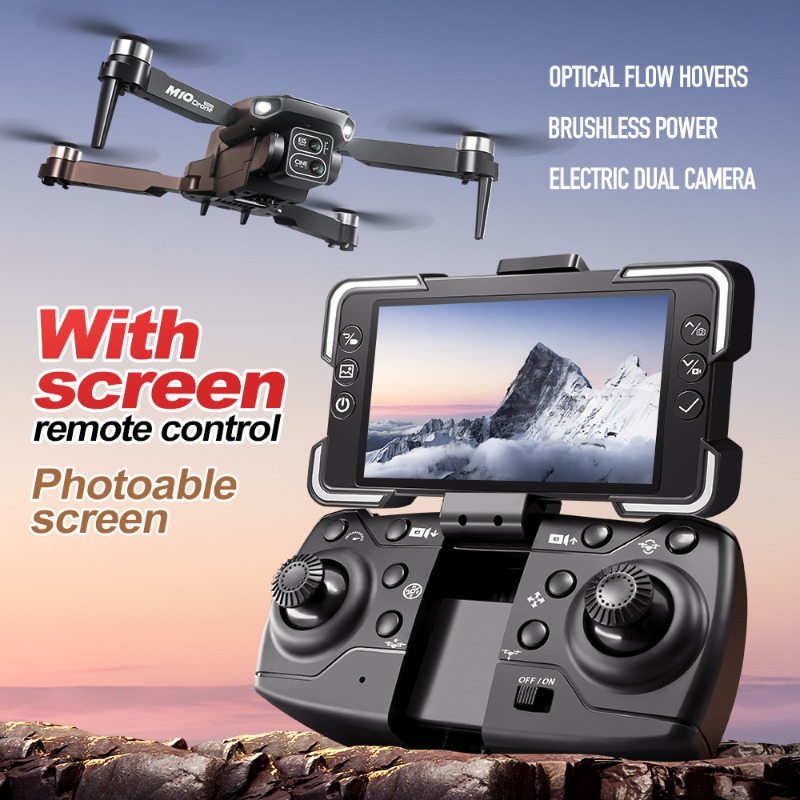 Drone com Câmera M10, Controle - Drone Rc App avaliação e preço