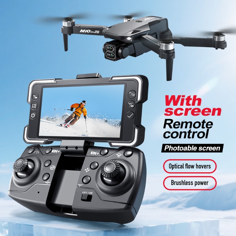 Drone com Câmera M10, Controle - Drone Rc App avaliação e preço