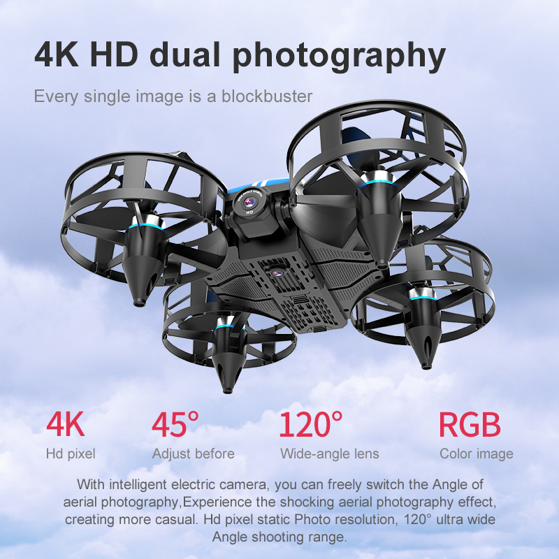 NEW Mini Drone 812PRO professi - Drone Rc Helicopter With Camera avaliação e preço